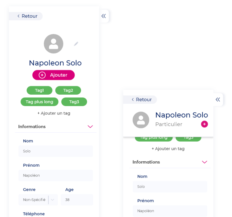 Marianne Pascal UX Design UI Particulier